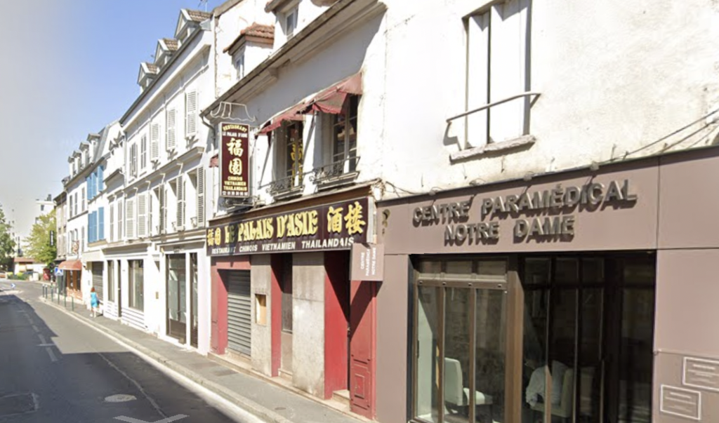 Un local commercial situé à Pontoise loué depuis 2013 à restaurant.